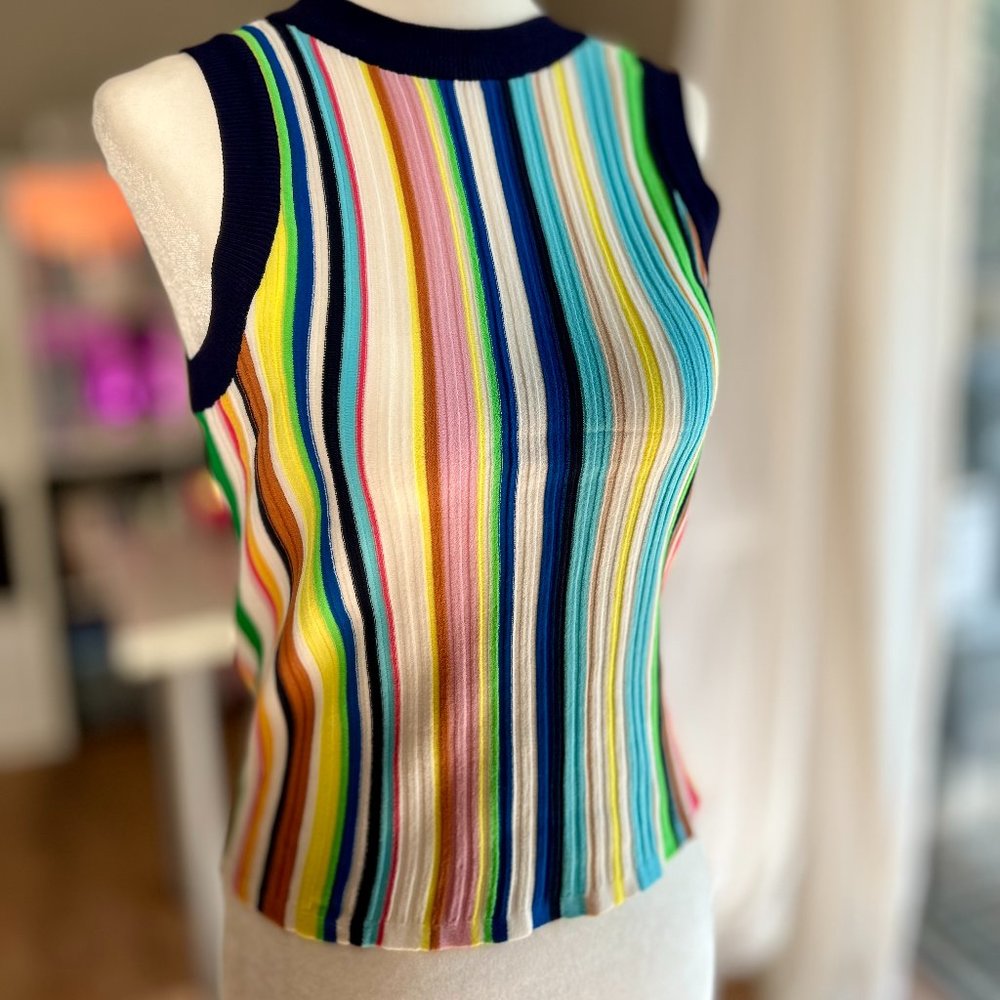 Milly Rainbow Striped Tank 🌈